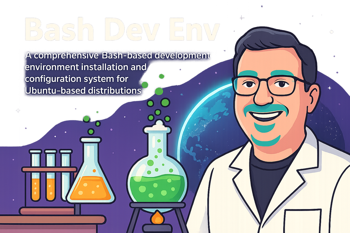 Bash-dev-env illustration Bash-dev-env illustration